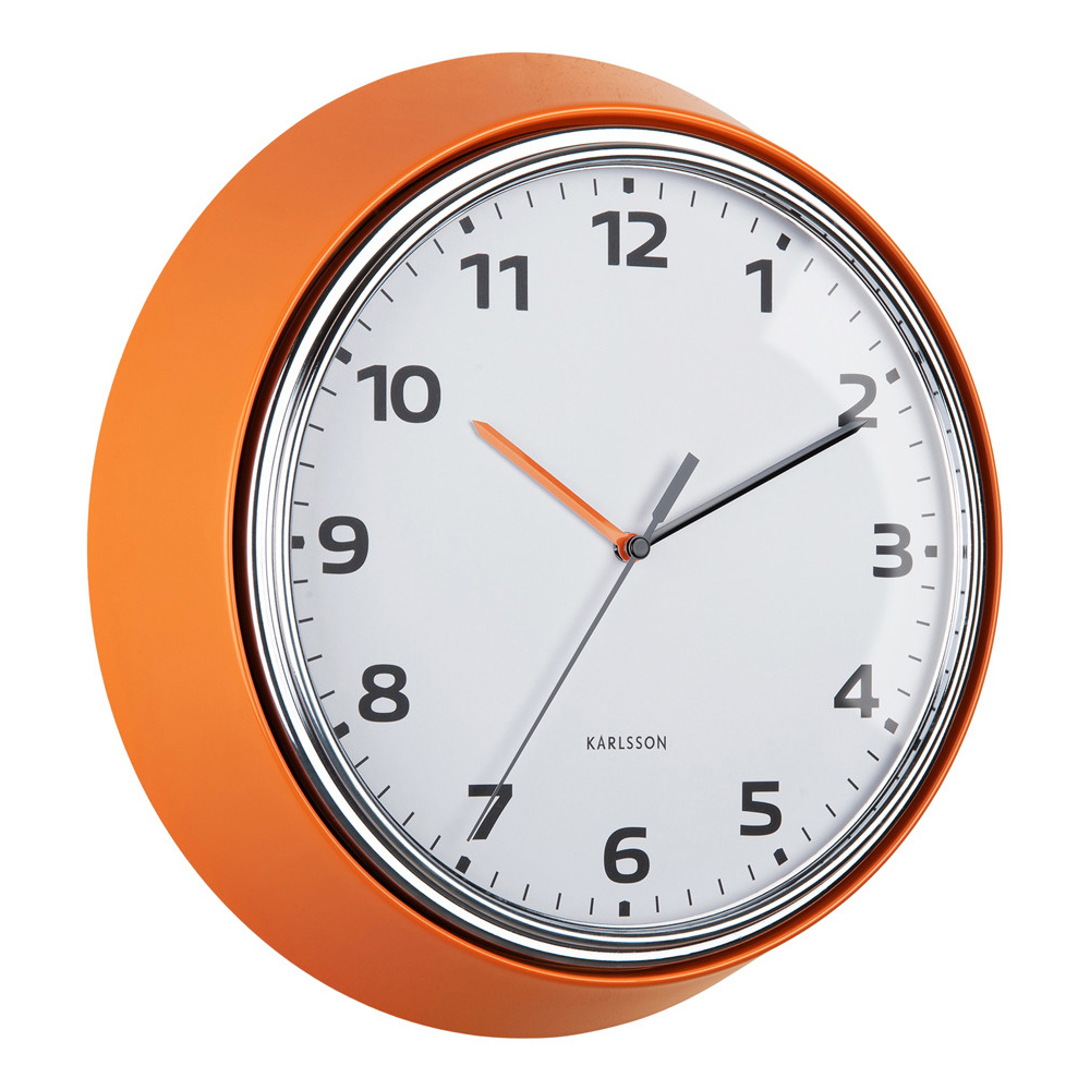 Present Time Karlsson Wall Clock Modern Retro